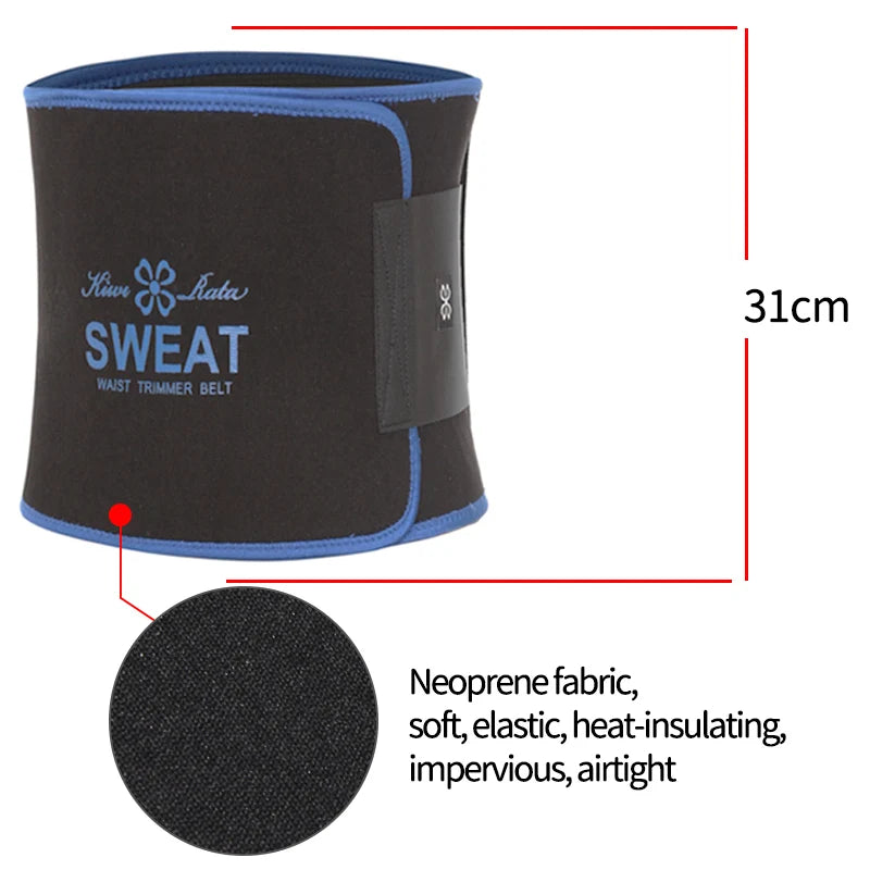 Men Waist Trainer Belly Shapers Slimming Belt Abdominal Promote Sweat Body Shaper Weight Loss Shapewear Trimmer Girdle Shapewear