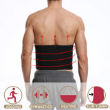 Men Waist Trainer Belly Shapers Slimming Belt Abdominal Promote Sweat Body Shaper Weight Loss Shapewear Trimmer Girdle Shapewear