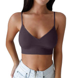 Active Tops for Women Women Padded Bralettes Sports Bras For Pack V Neck Bando Bra For Women Girls Top Cotton Women Tops Pack