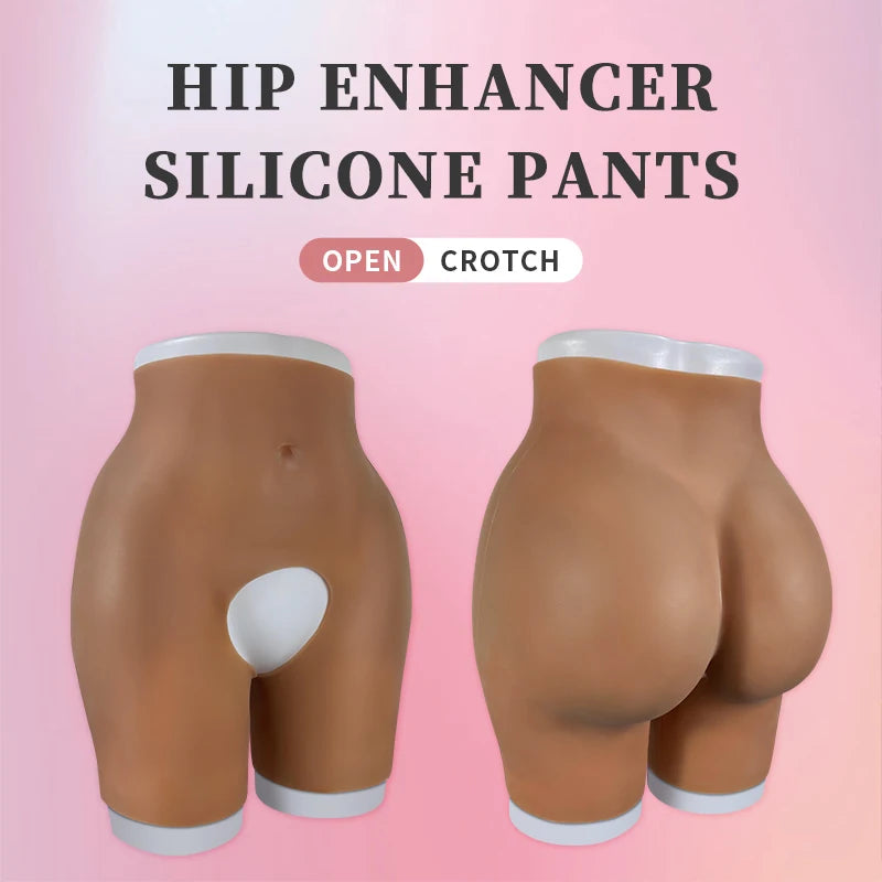 False Soft Silicone Sexy Buttocks and Hips Enhancement Shapewear Female Realistic Fake Butts Padded Panties for African Woman