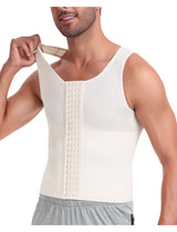 Men Slimming Body Shaper Vest Shirt Abs Abdomen Waist Trainer Corset Tummy Control Compression Tank Top Sleeveless Shapewear