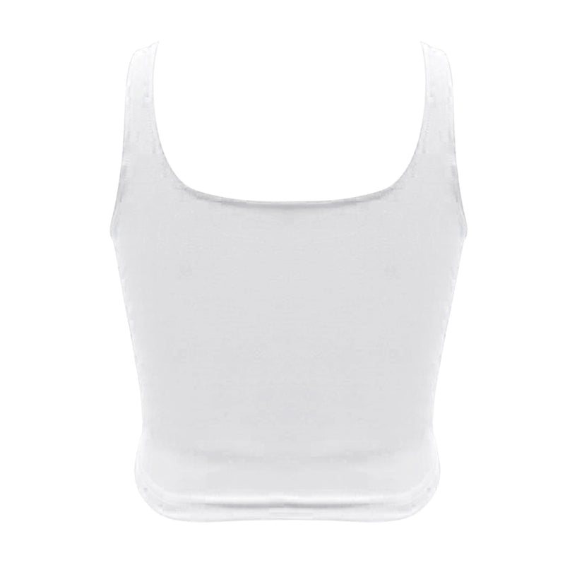 2023 New Fashion Women Sexy Crop Top Solid Color Camisoles Tank Tops Y2k Harajuku Ladies Casual Sleeveless Slim Camis Vest