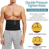 Men Waist Trainer Body Shaper Male Abdomen Reducer Fitness Trimmer Belt Bandage Wrap Band Belly Slimming Shapewear Corset