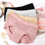 Women Soft Seamless Briefs Sexy Enhancer Hip Up Panties Solid Color Intimates Buttock Silicone Bum Padded Butt Underwear