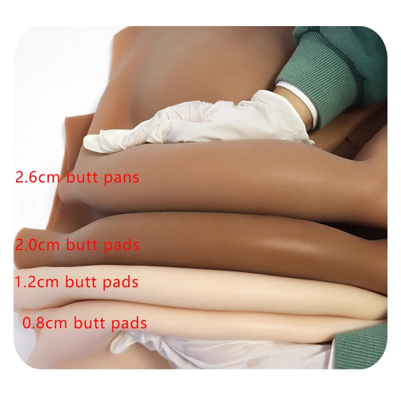 False Soft Silicone Sexy Buttocks and Hips Enhancement Shapewear Female Realistic Fake Butts Padded Panties for African Woman