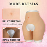 False Soft Silicone Sexy Buttocks and Hips Enhancement Shapewear Female Realistic Fake Butts Padded Panties for African Woman