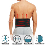 Men Waist Trainer Body Shaper Male Abdomen Reducer Fitness Trimmer Belt Bandage Wrap Band Belly Slimming Shapewear Corset