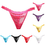 Hip Pads Sexy European Open Buttocks Low Waist Sexy Women's Underwear One Thread Women's T Shirts Love Thong Calcinhas Feminina