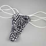 Plaid Printed Sexy Underwear For Men Lightweight Low Waist Sexy Underwear Thong Briefs Mens Bikini Underwear Tanga Hombre