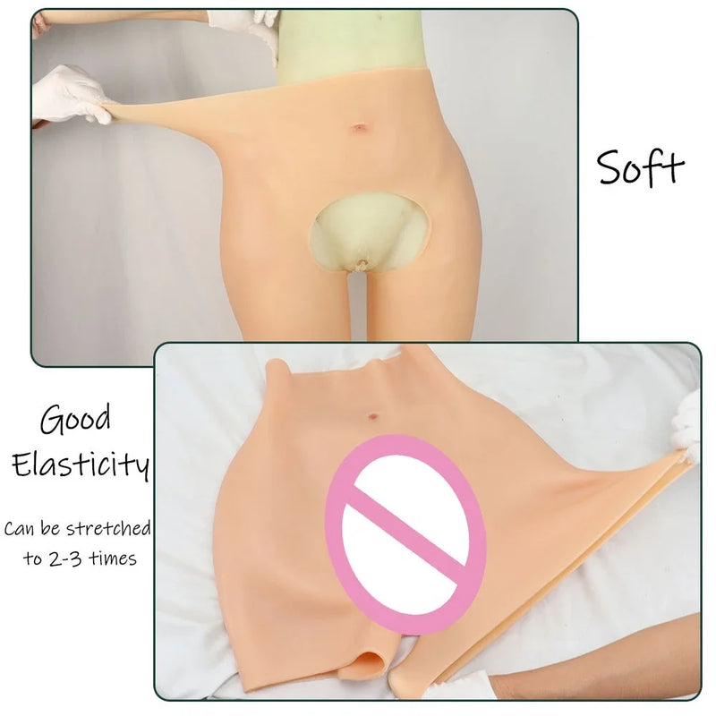 False Soft Silicone Sexy Buttocks and Hips Enhancement Shapewear Female Realistic Fake Butts Padded Panties for African Woman