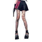 New Tights Women Anime Pantyhose Lolita Pattern Fishnet Stockings Sexy Harajuku Hosiery Nylon Women's Lolita JK Style Tights