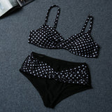 Sexy Bikinis 2023 Women Dots Bikini Sets Two Piece Swimsuits Swimwear Women Beach Suit Plus Size Bathing Suit Women Biquini