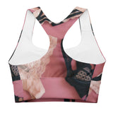 Longline sports bra