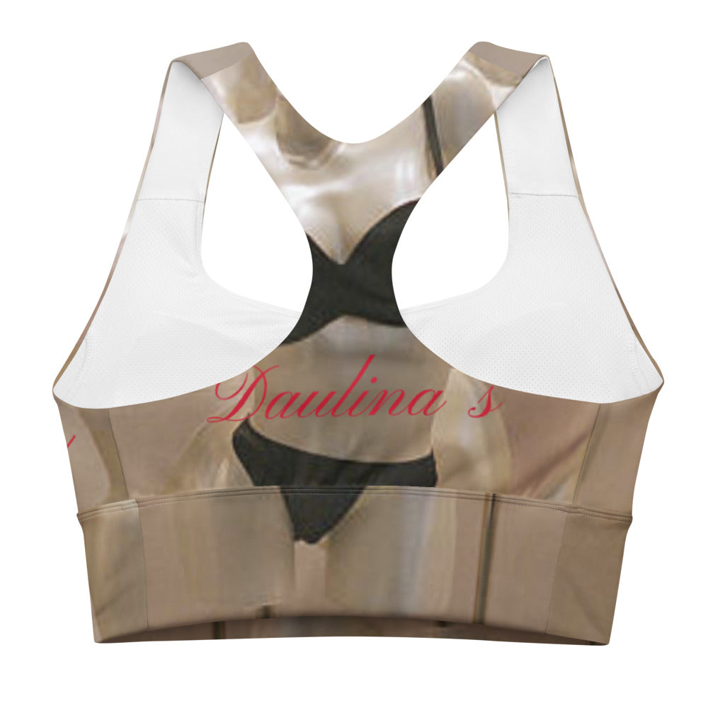 Longline sports bra