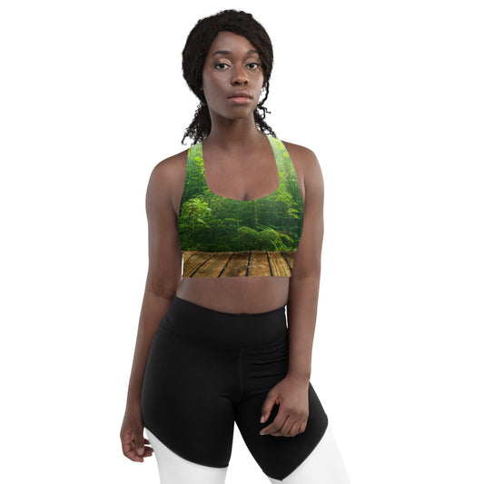 Jungle Longline sports bra