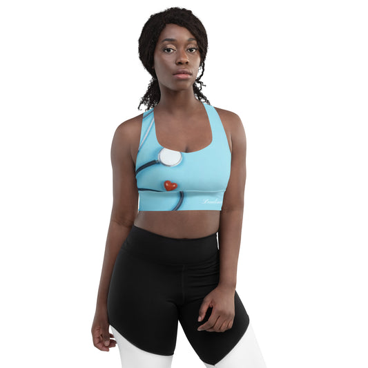 Nurse Longline sports bra