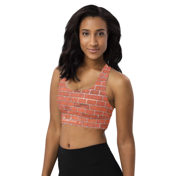 Brick Longline sports bra