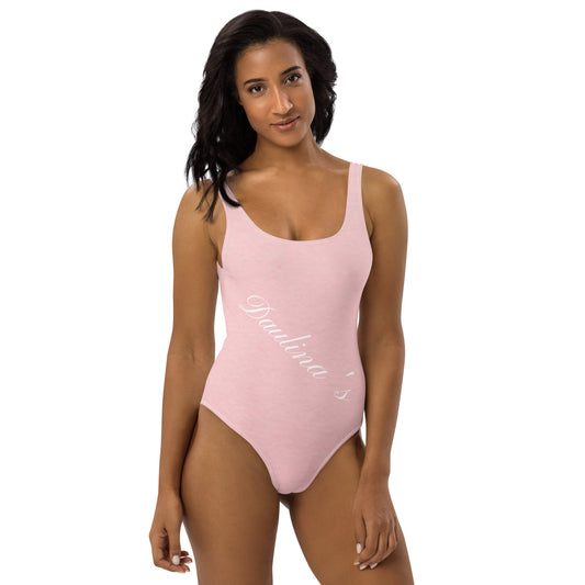 Pink One-Piece Swimsuit