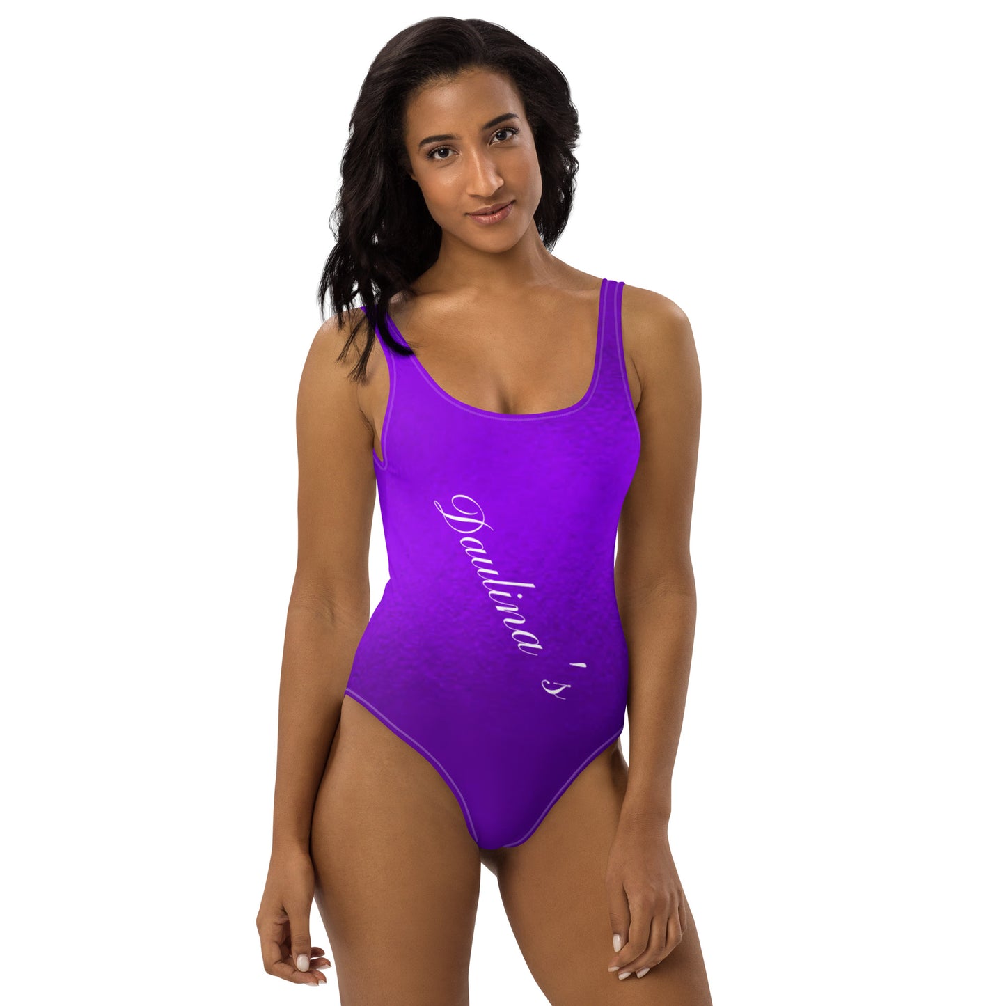 Purple One-Piece Swimsuit