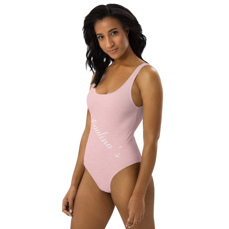 Pink One-Piece Swimsuit