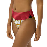 Juneteenth high-waisted bikini bottom