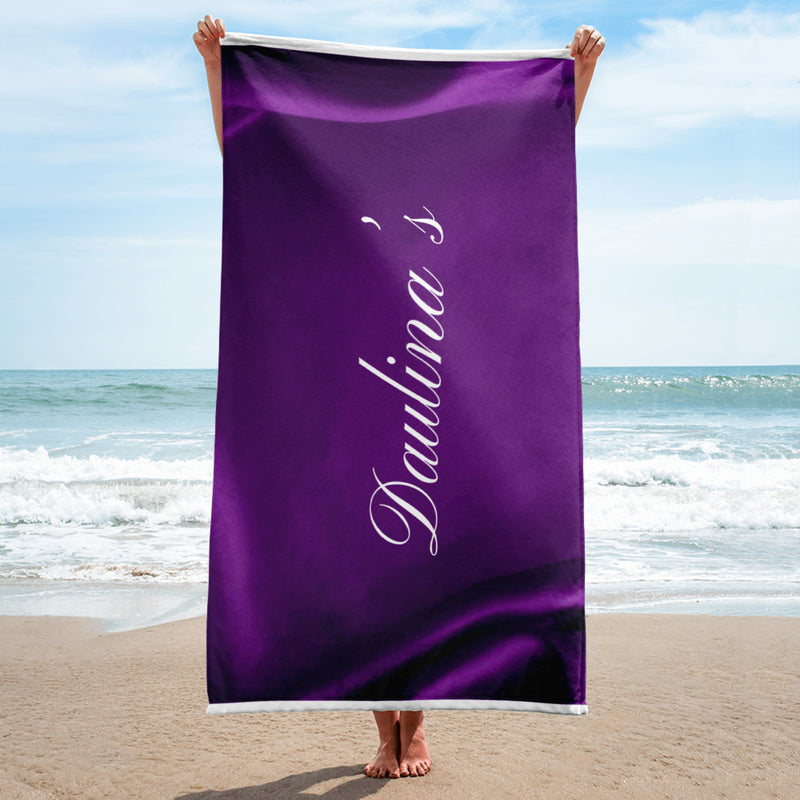 Purple Towel